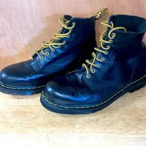 Dr martens boots size 11 repaired and reconditioned I do love repairing Dr. Martens working with quality you get  main image 4